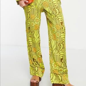 Damson Madder Silky Floral pants